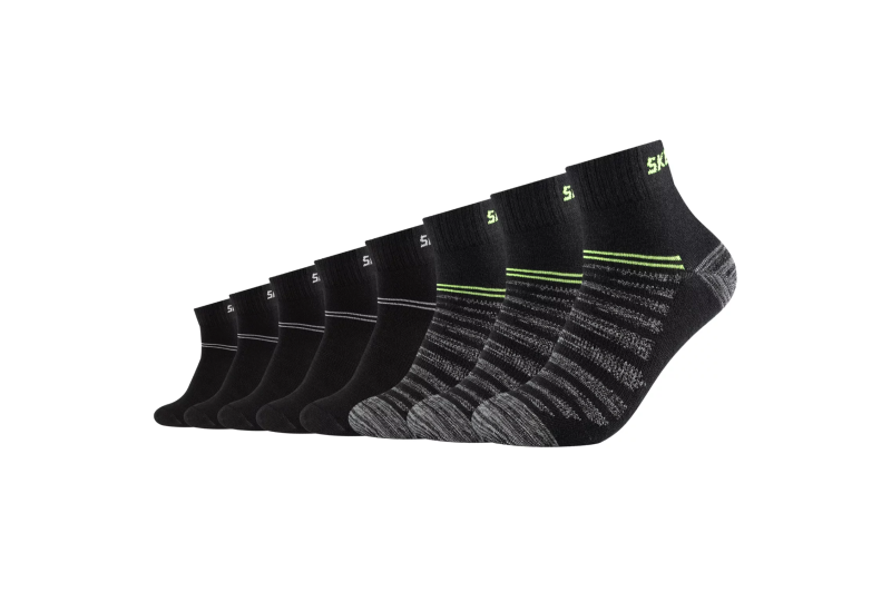 Skechers 3PPK Wm Mesh Ventilation Quarter Socks SK42017-9997 Skechers 3PPK Wm Mesh Ventilation Quarter Socks SK42017-9997