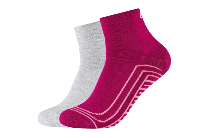 Skechers 2PPK Basic Cushioned Quarter Socks SK42019-4480 Skechers 2PPK Basic Cushioned Quarter Socks SK42019-4480
