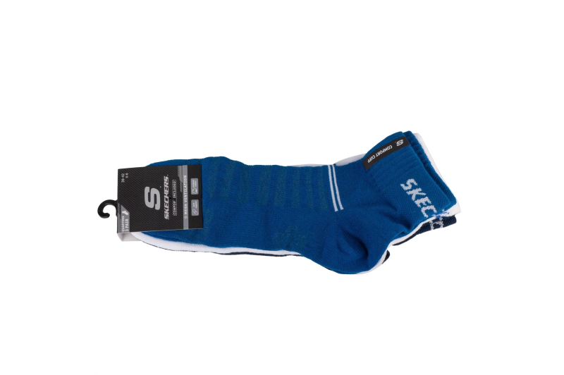 Skechers 3PPK Mesh Ventilation Socks SK43022-5608 Skechers 3PPK Mesh Ventilation Socks SK43022-5608
