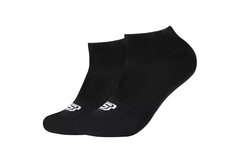 Skechers 2PPK Basic Cushioned Sneaker Socks SK43024-9999 Skechers 2PPK Basic Cushioned Sneaker Socks SK43024-9999