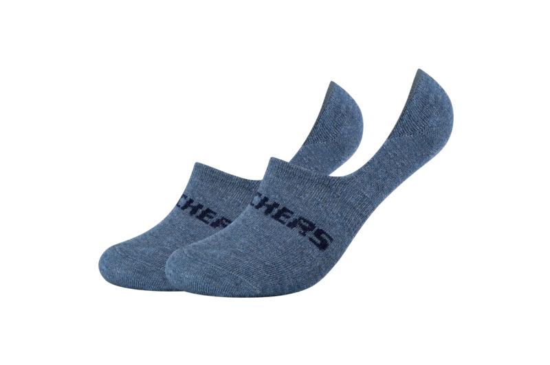 Skechers 2PPK Mesh Ventilation Footies Socks SK44008-5500 Skechers 2PPK Mesh Ventilation Footies Socks SK44008-5500