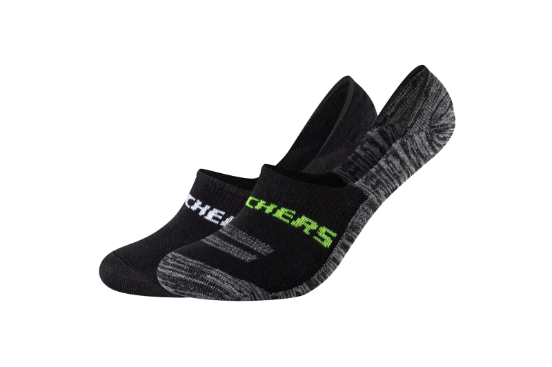 Skechers 2PPK Mesh Ventilation Footies Socks SK44008-9997 Skechers 2PPK Mesh Ventilation Footies Socks SK44008-9997