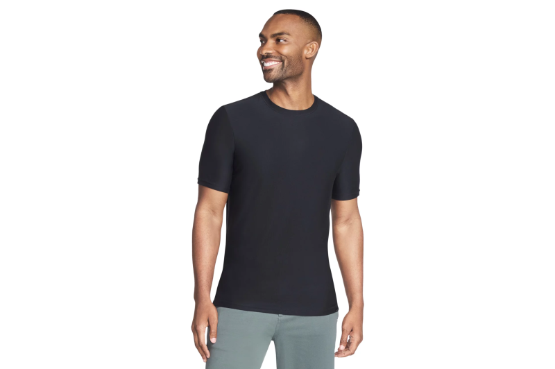 Skechers Go Dri All-Day Tee TS107B-BLK Skechers Go Dri All-Day Tee TS107B-BLK