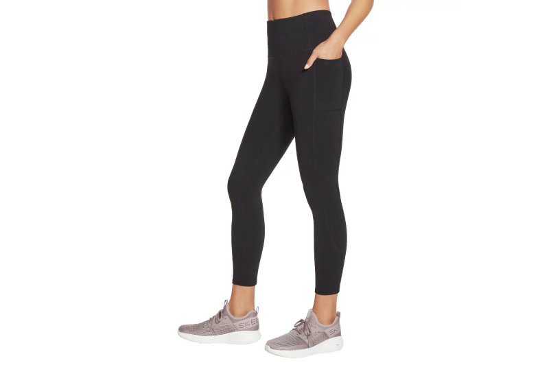Skechers Go Walk High Waisted 7/8 Legging W03LG31B-BLK Skechers Go Walk High Waisted 7/8 Legging W03LG31B-BLK