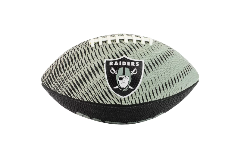Wilson NFL Team Tailgate Las Vegas Raiders Jr Ball WF4010017XBJR Wilson NFL Team Tailgate Las Vegas Raiders Jr Ball WF4010017XBJR