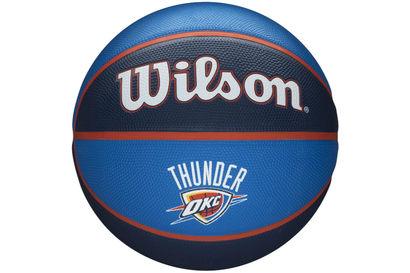 Wilson NBA Team Oklahoma City Thunder Ball WTB1300XBOKC Wilson NBA Team Oklahoma City Thunder Ball WTB1300XBOKC