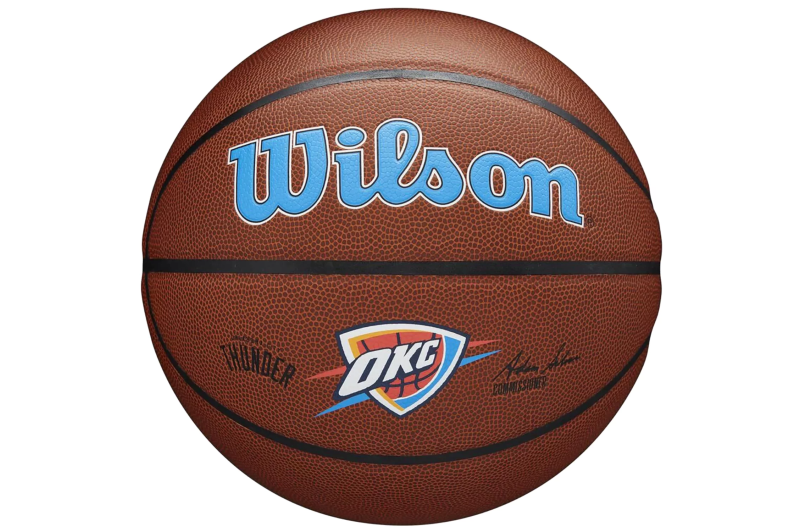 Wilson Team Alliance Oklahoma City Thunder Ball WTB3100XBOKC Wilson Team Alliance Oklahoma City Thunder Ball WTB3100XBOKC