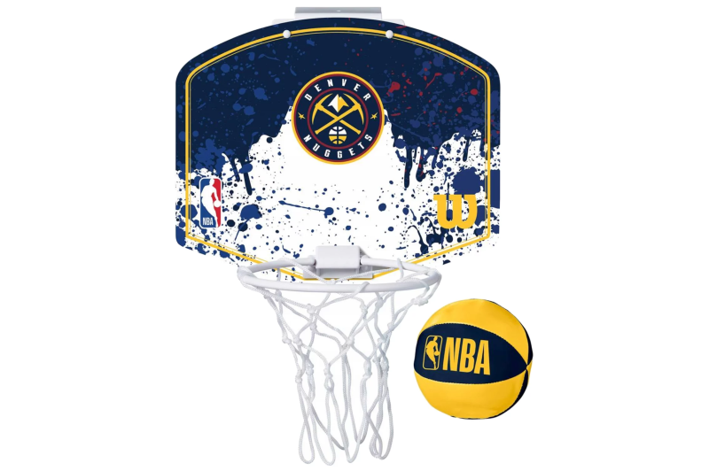 Wilson NBA Team Denver Nuggets Mini Hoop WTBA1302DEN Wilson NBA Team Denver Nuggets Mini Hoop WTBA1302DEN