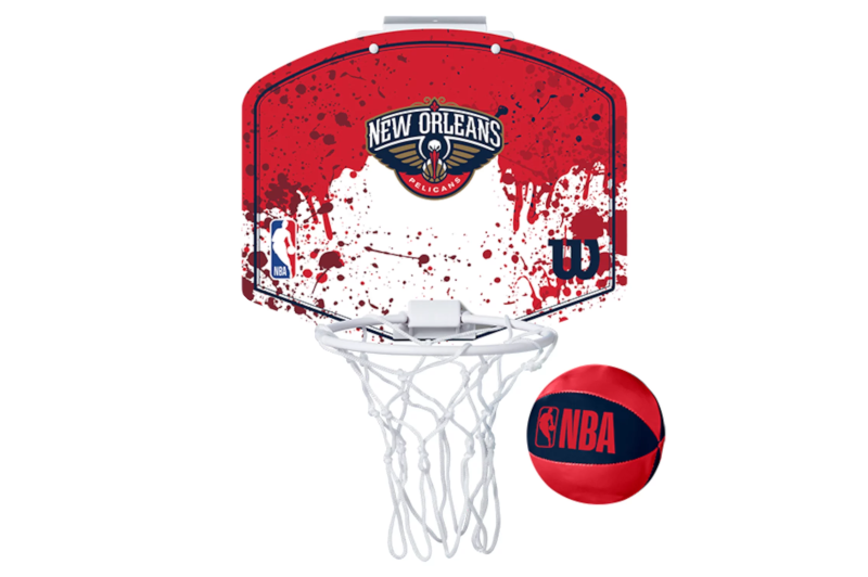 Wilson NBA Team New Orleans Pelicans Mini Hoop WTBA1302NOP Wilson NBA Team New Orleans Pelicans Mini Hoop WTBA1302NOP