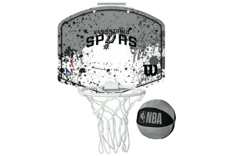 Wilson NBA Team San Antonio Spurs Mini Hoop WTBA1302SAN Wilson NBA Team San Antonio Spurs Mini Hoop WTBA1302SAN