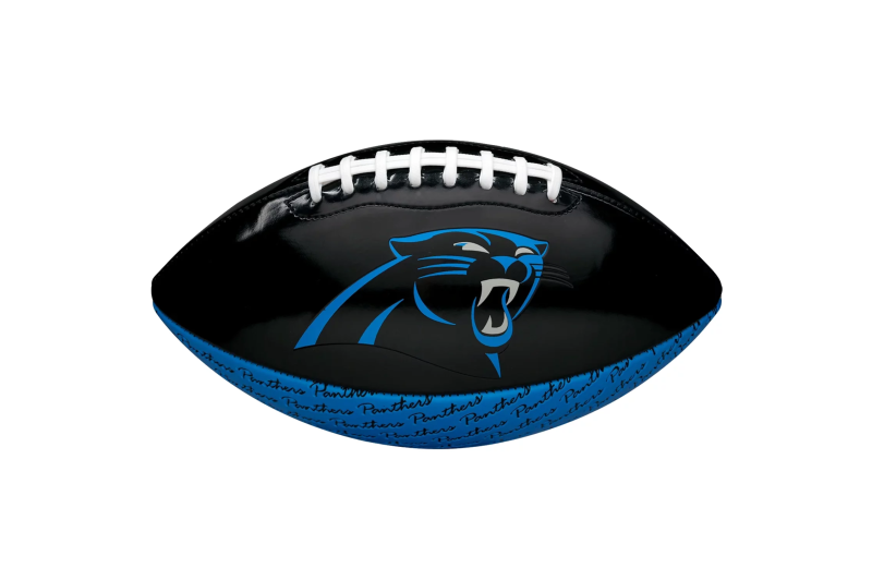 Wilson NFL Team Peewee Carolina Panthers Mini Ball WTF1523XBCA Wilson NFL Team Peewee Carolina Panthers Mini Ball WTF1523XBCA
