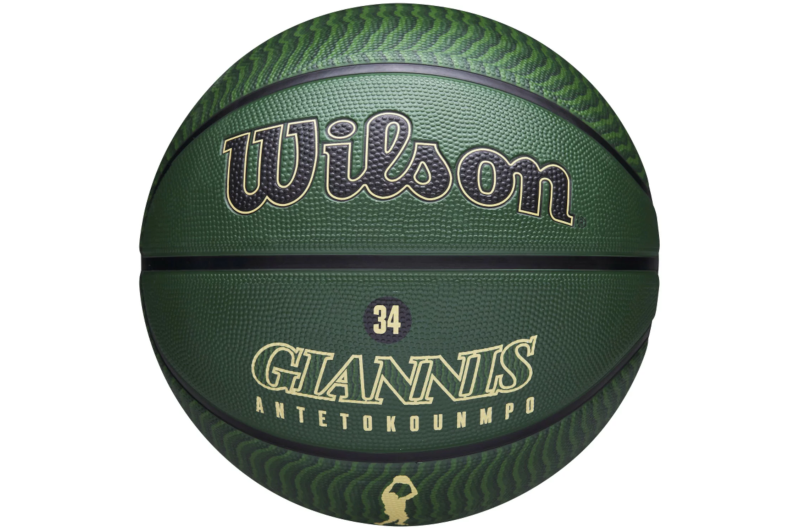 Wilson NBA Player Icon Giannis Antetokounmpo Outdoor Ball WZ4006201XB Wilson NBA Player Icon Giannis Antetokounmpo Outdoor Ball WZ4006201XB