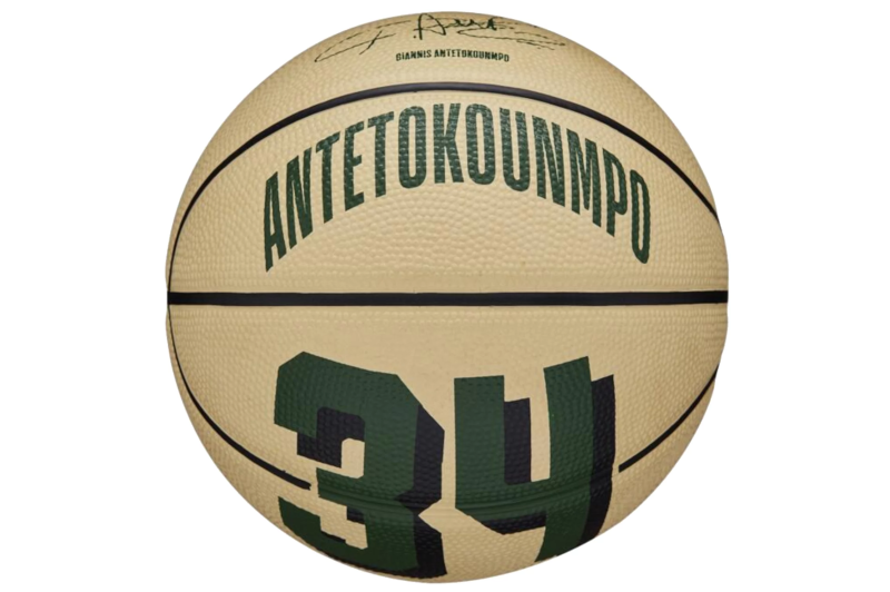 Wilson NBA Player Icon Giannis Antetokounmpo Mini Ball WZ4007501XB Wilson NBA Player Icon Giannis Antetokounmpo Mini Ball WZ4007501XB