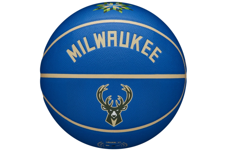 Wilson NBA Team City Collector Milwaukee Bucks Ball WZ4016417ID Wilson NBA Team City Collector Milwaukee Bucks Ball WZ4016417ID