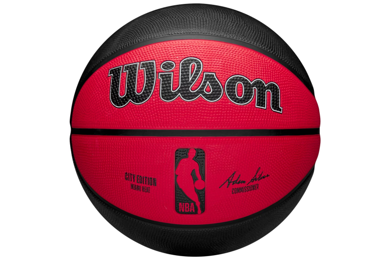 Wilson NBA Team City Edition Miami Heat Out Ball WZ4024216XB Wilson NBA Team City Edition Miami Heat Out Ball WZ4024216XB