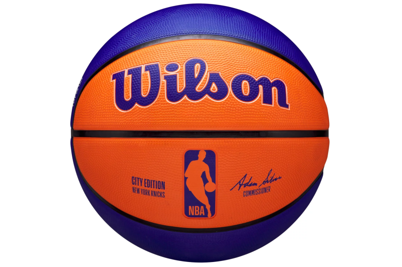 Wilson NBA Team City Edition New York Knicks Out Ball WZ4024220XB Wilson NBA Team City Edition New York Knicks Out Ball WZ4024220XB
