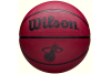 Wilson NBA Team Tribute Solid Miami Heat Ball WZ4025416XB Wilson NBA Team Tribute Solid Miami Heat Ball WZ4025416XB