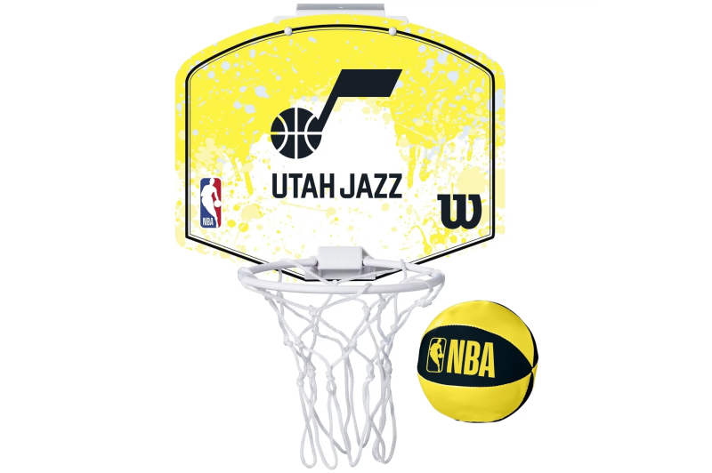 Wilson NBA Team Utah Jazz Mini Hoop WZ6010102 Wilson NBA Team Utah Jazz Mini Hoop WZ6010102