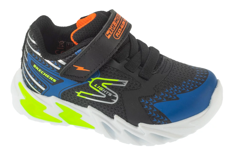 Skechers S-Lights: Flex-Glow Bolt 400138N-BKBL Skechers S-Lights: Flex-Glow Bolt 400138N-BKBL