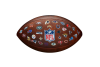 Wilson NFL JR Throwback FB 32 Team Logo Ball WTF1534XBNFL Wilson NFL JR Throwback FB 32 Team Logo Ball WTF1534XBNFL