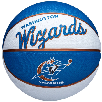 Wilson Team Retro Washington Wizards Mini Ball WTB3200XBWAS Wilson Team Retro Washington Wizards Mini Ball WTB3200XBWAS