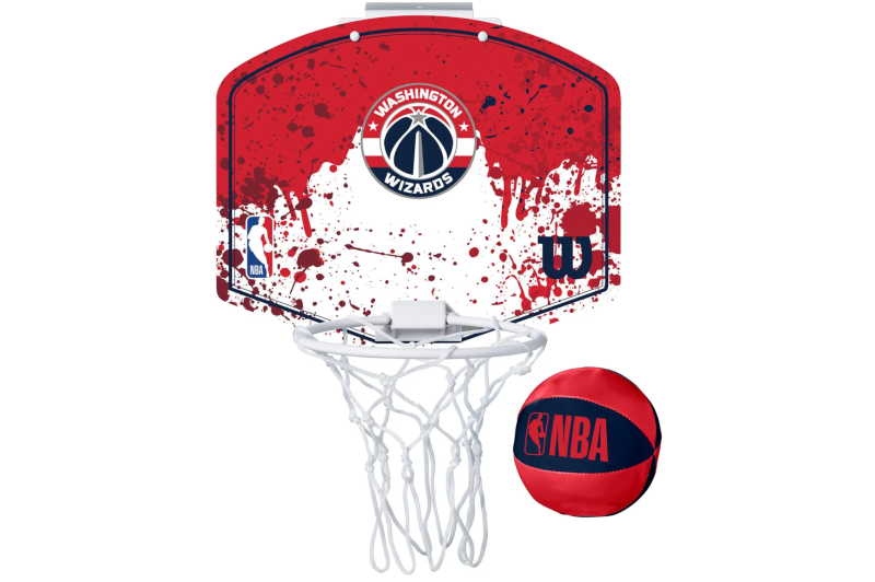 Wilson NBA Team Washington Wizards Mini Hoop WTBA1302WAS Wilson NBA Team Washington Wizards Mini Hoop WTBA1302WAS