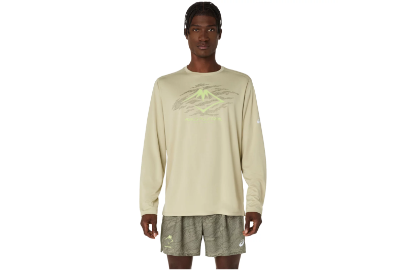 ASICS Fujitrail Logo LS Top 2011D391-300 ASICS Fujitrail Logo LS Top 2011D391-300
