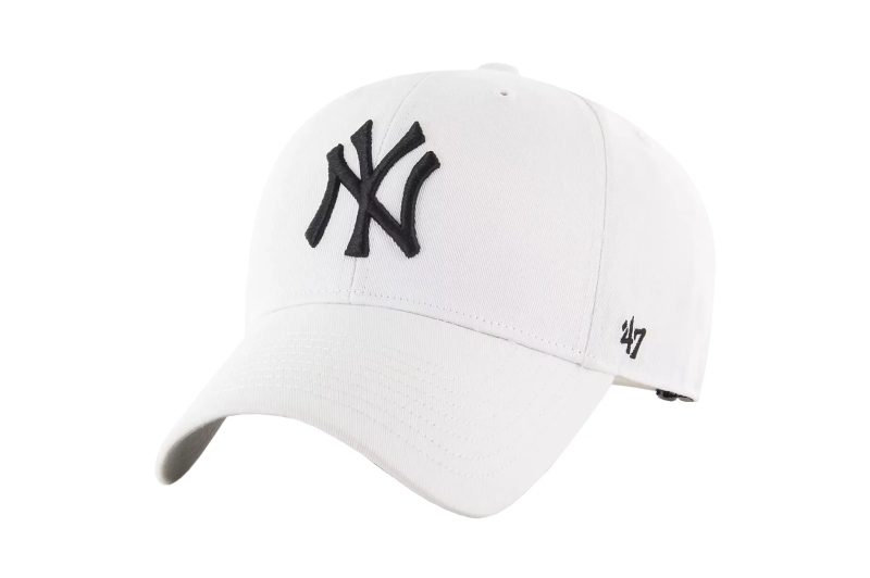 47 Brand MLB New York Yankees Cap BB-RAC17CTP-WH 47 Brand MLB New York Yankees Cap BB-RAC17CTP-WH
