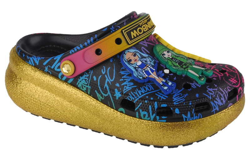 Crocs Rainbow High Cutie Crush Kids Clog 208116-90H Crocs Rainbow High Cutie Crush Kids Clog 208116-90H