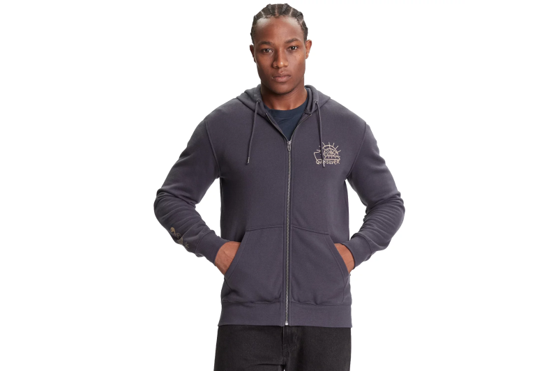 Quiksilver Zip Hoodie EQYFT05133-KSH0 Quiksilver Zip Hoodie EQYFT05133-KSH0