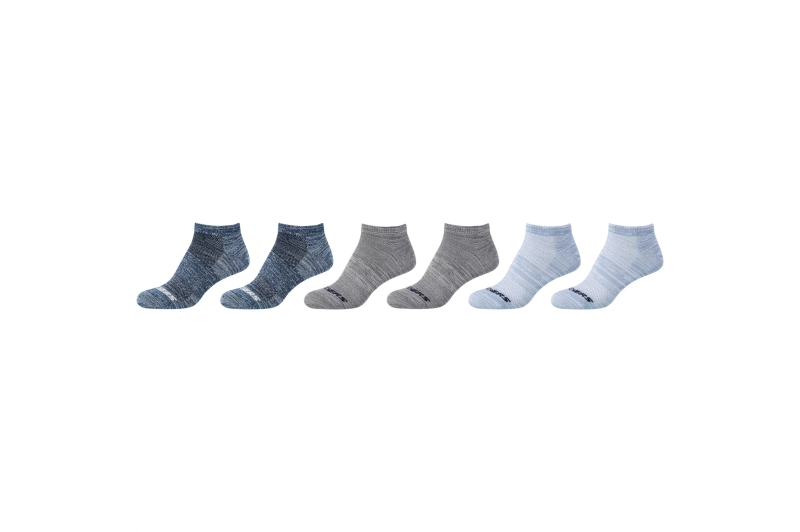 Skechers 6PPK Casual Super Soft Sneaker Socks SK43069-4851 Skechers 6PPK Casual Super Soft Sneaker Socks SK43069-4851