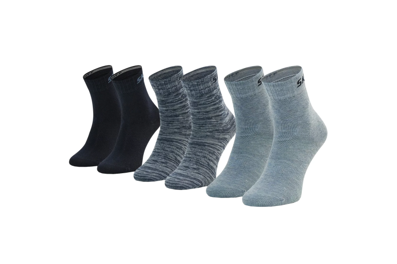 Skechers 3PPK Boys Mech Ventilation Socks SK41064-5302 Skechers 3PPK Boys Mech Ventilation Socks SK41064-5302