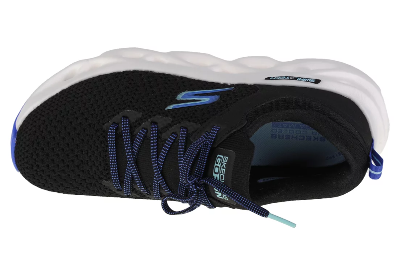 Skechers Go Run Swirl Tech-Dash Charge 128793-BLK Skechers Go Run Swirl Tech-Dash Charge 128793-BLK