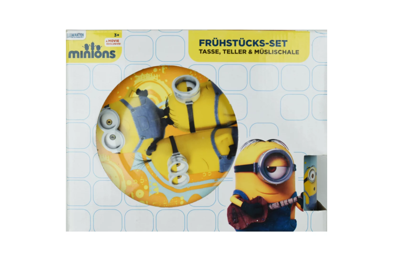 Illumination Entertainment Minions Breakfast Set 13-15230-15-07 Illumination Entertainment Minions Breakfast Set 13-15230-15-07