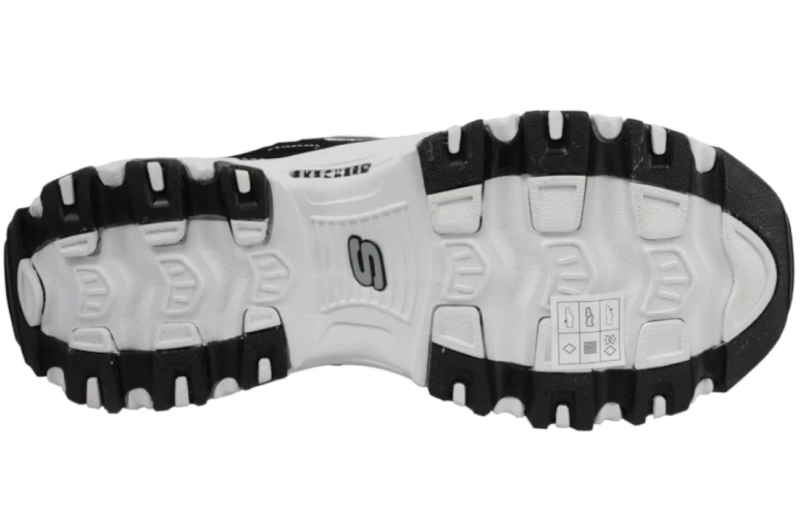 Skechers D'Lites - Biggest Fan 11930-BKW Skechers D'Lites - Biggest Fan 11930-BKW