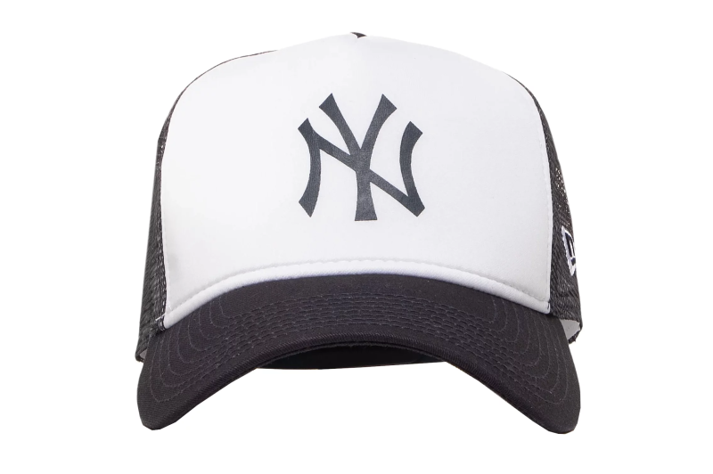 New Era Team Block New York Yankees MLB Trucker Cap 12380796 New Era Team Block New York Yankees MLB Trucker Cap 12380796