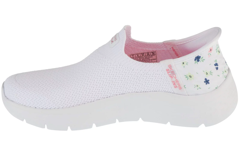 Skechers Slip-Ins: GO WALK Flex - Sunset Rose 124822-WHT Skechers Slip-Ins: GO WALK Flex - Sunset Rose 124822-WHT