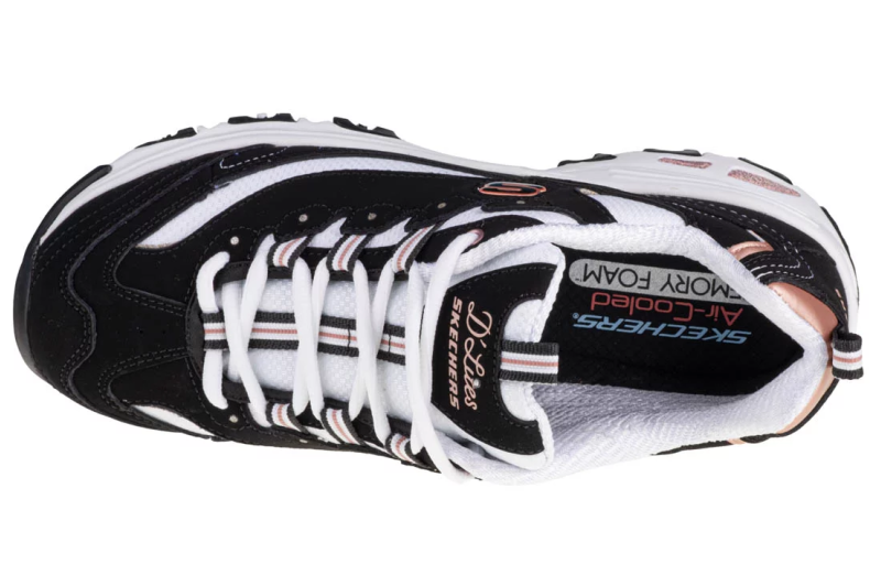 Skechers D'Lites Devoted Fan 13154-BKRG Skechers D'Lites Devoted Fan 13154-BKRG