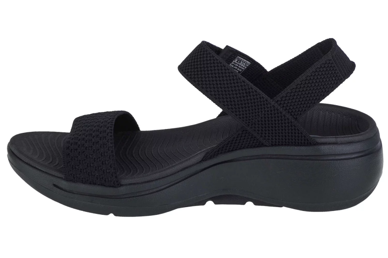 Skechers Go Walk Arch Fit Sandal - Polished 140264-BBK Skechers Go Walk Arch Fit Sandal - Polished 140264-BBK