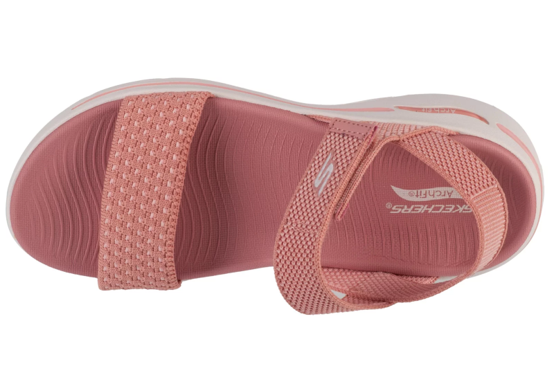 Skechers Go Walk Arch Fit Sandal - Polished 140264-ROS Skechers Go Walk Arch Fit Sandal - Polished 140264-ROS