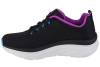 Skechers D'Lux Walker - Fresh Finesse 149368-BKPR Skechers D'Lux Walker - Fresh Finesse 149368-BKPR