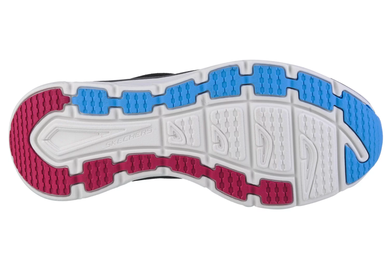 Skechers D'Lux Walker - Fresh Finesse 149368-BKPR Skechers D'Lux Walker - Fresh Finesse 149368-BKPR