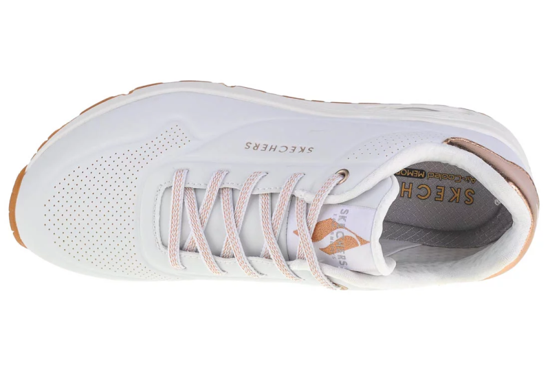 Skechers Uno-Shimmer Away 155196-WHT Skechers Uno-Shimmer Away 155196-WHT