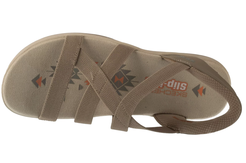 Skechers Slip-Ins: Reggae Slim - Stretch Flex 163460-TPE Skechers Slip-Ins: Reggae Slim - Stretch Flex 163460-TPE