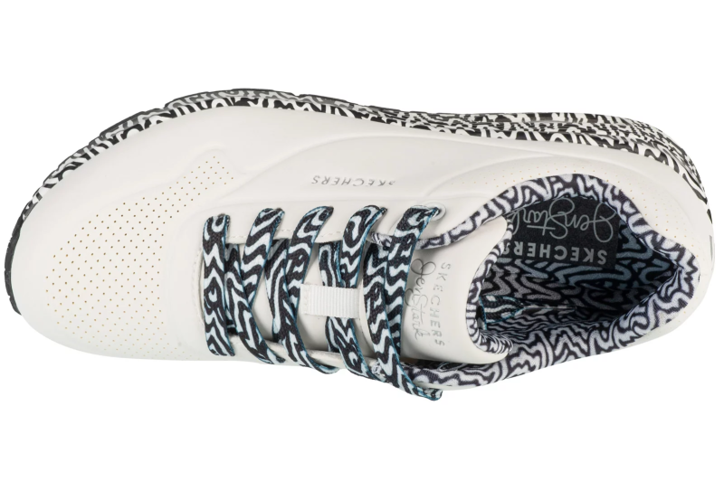 Skechers Uno - Mini Drip 177959-WBK Skechers Uno - Mini Drip 177959-WBK