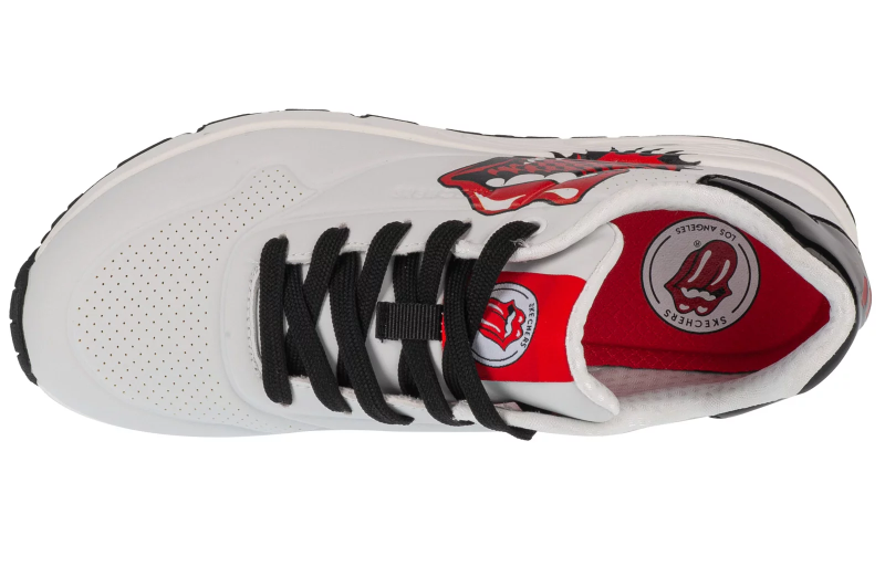 Skechers Uno-Rolling Stones Single 177965-WBK Skechers Uno-Rolling Stones Single 177965-WBK