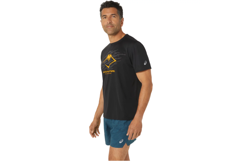 ASICS Fujitrail Logo SS Top 2011C981-001 ASICS Fujitrail Logo SS Top 2011C981-001