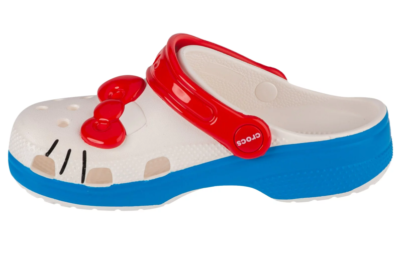 Crocs Classic Hello Kitty Iam Kids Clog 209454-100 Crocs Classic Hello Kitty Iam Kids Clog 209454-100
