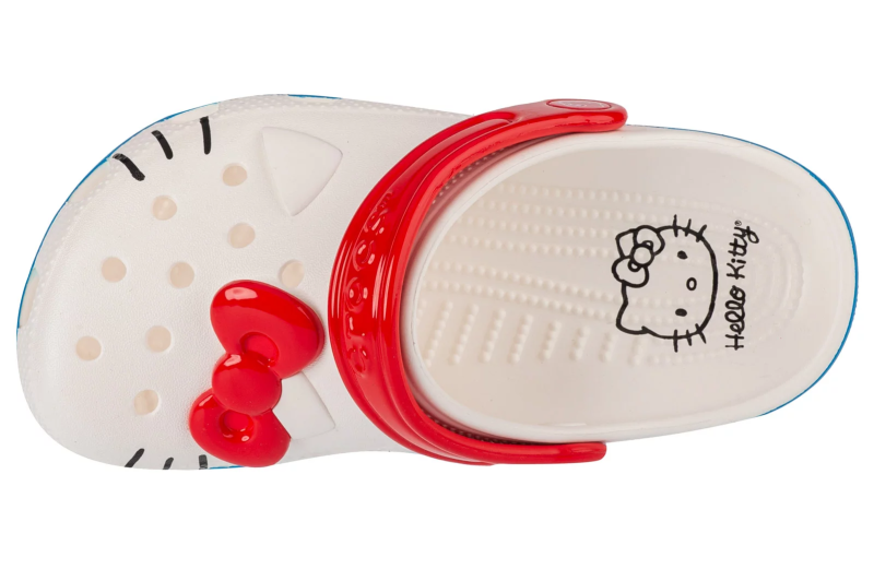 Crocs Classic Hello Kitty Iam Kids Clog 209454-100 Crocs Classic Hello Kitty Iam Kids Clog 209454-100