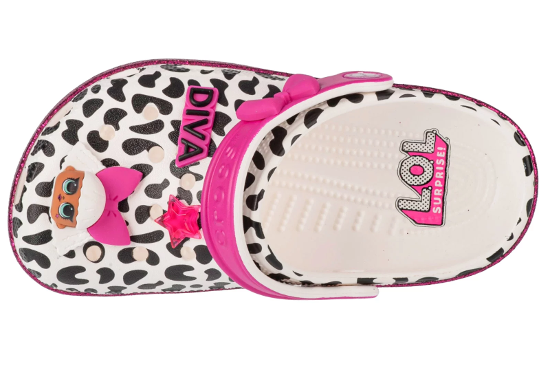 Crocs LOL Surprise Diva Girls Classic Clog 209465-100 Crocs LOL Surprise Diva Girls Classic Clog 209465-100